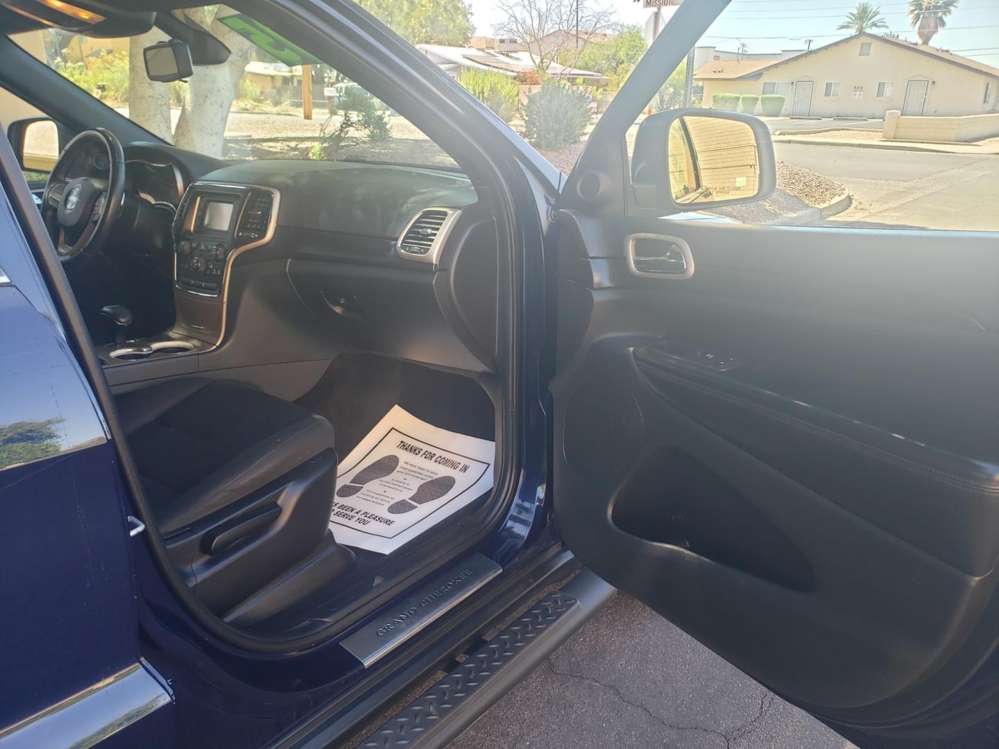 2014 /black Jeep Grand Cherokee laredo (1C4RJFAGXEC) with an 3.6L V6 DOHC 24V engine, 8 speed 4x4 transmission, located at 323 E Dunlap Ave., Phoenix, AZ, 85020, (602) 331-9000, 33.567677, -112.069000 - 2014 Jeep Grand Cherokee Laredo,......EXCELLENT condition,...... Ice Cold A/C front and rear, Clean Black interior with black cloth seats in near perfect condition, New brakes, Tune up, Touch scrren Stereo/CD player, satellite compatible, Phone sync, Bluetooth, This suv is gorgeous inside and out, I - Photo#12